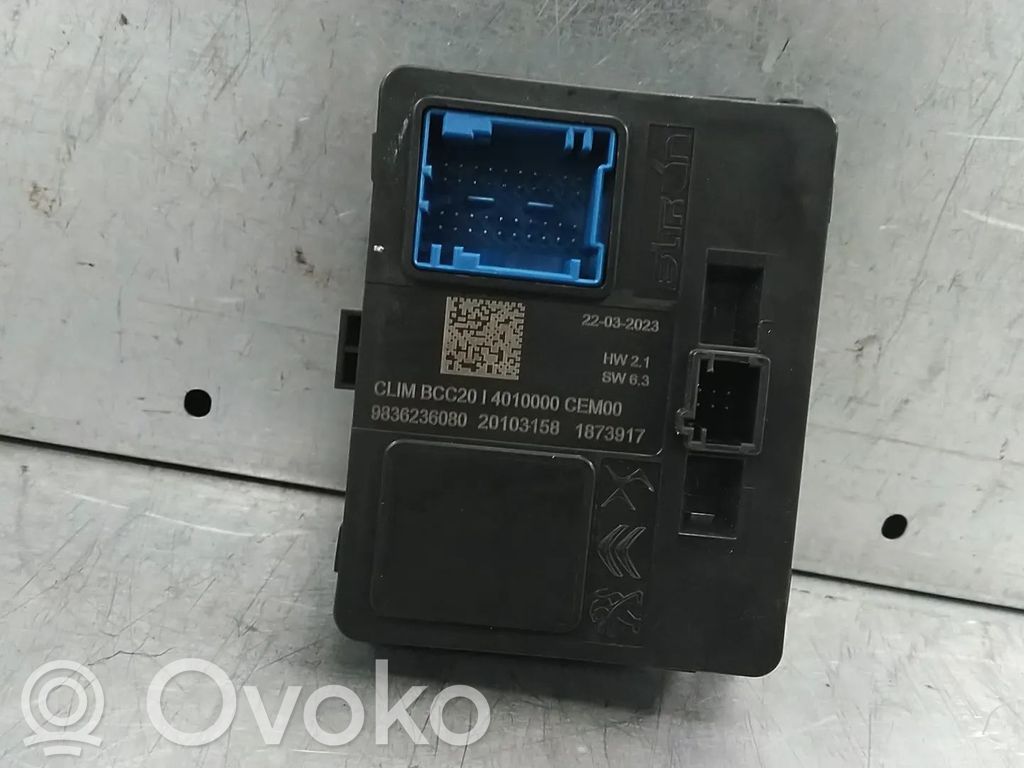Opel Corsa F Unitate control aer condiționat/încălzire