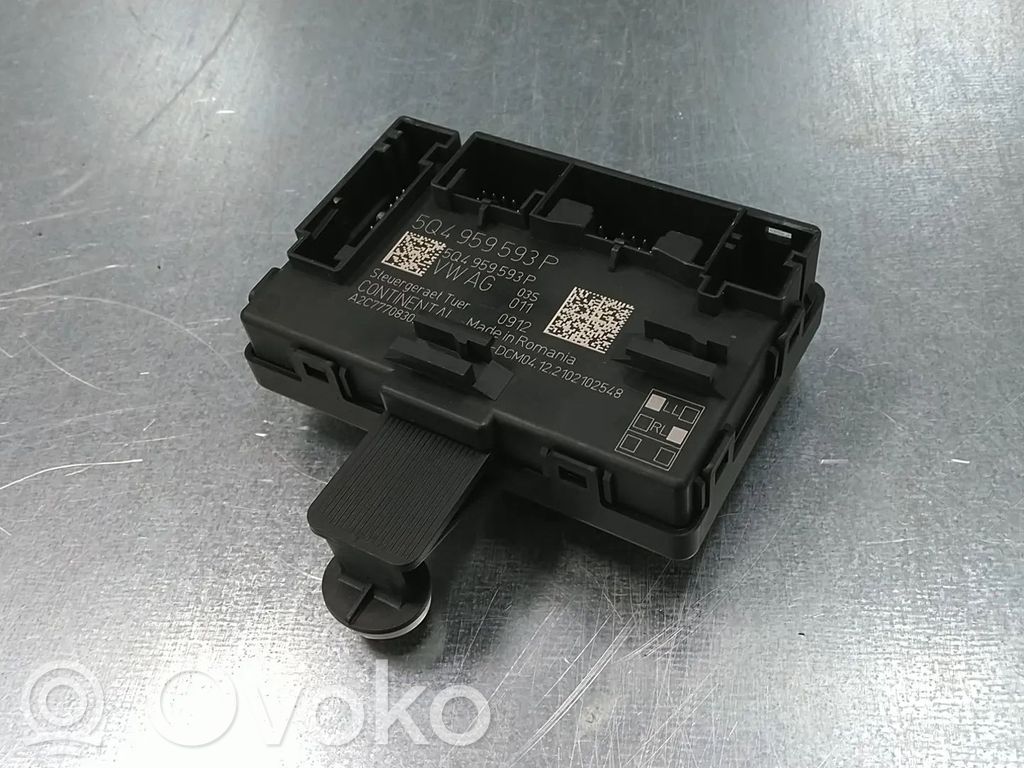 Unité de commande module de porte   5Q4959593P