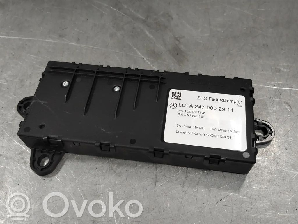 Module de commande suspension   A2479002911
