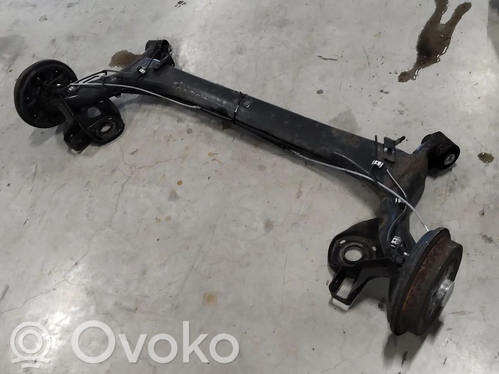 Skoda Fabia Mk2 (5J) Eje trasero 