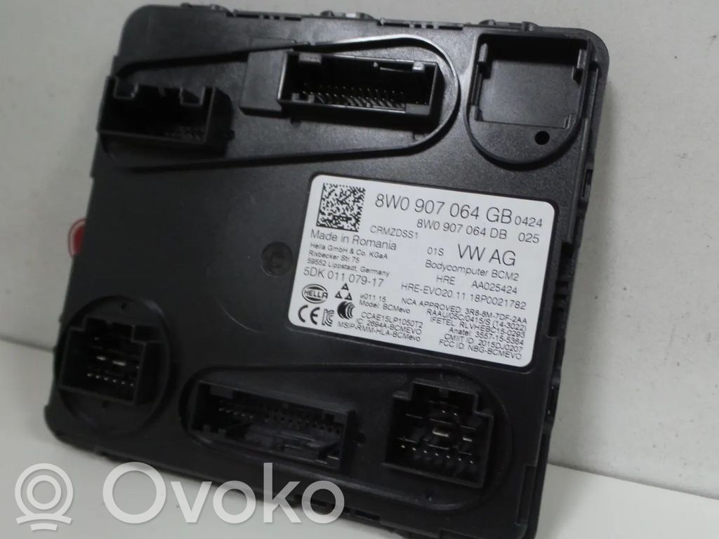 Unidad de control del BSM   8W0907064GB,8W0907064AA,8W0907064AB,8W0907064AC,8W0907064AD,8W0907064AH,8W0907064BC,8W0907064BD,8W0907064BH,8W0907064CB,8W0907064CC,8W0907064CH,8W0907064CP,8W0907064DB,8W0907064DC,8W0907064DD,8W0907064DH,8W0907064DP,8W0907064EB,8W0907064EC,8W0907064EH,8W0907064FH,8W0907064GC,8W0907064GH,8W0907064GP,8W1907064AA,8W1907064AB,8W1907064AH,8W1907064AN,8W1907064AP,8W1907064BH,8W1907064CA,8W1907064CH,8W1907064DH,8W1907064DN,DKNA