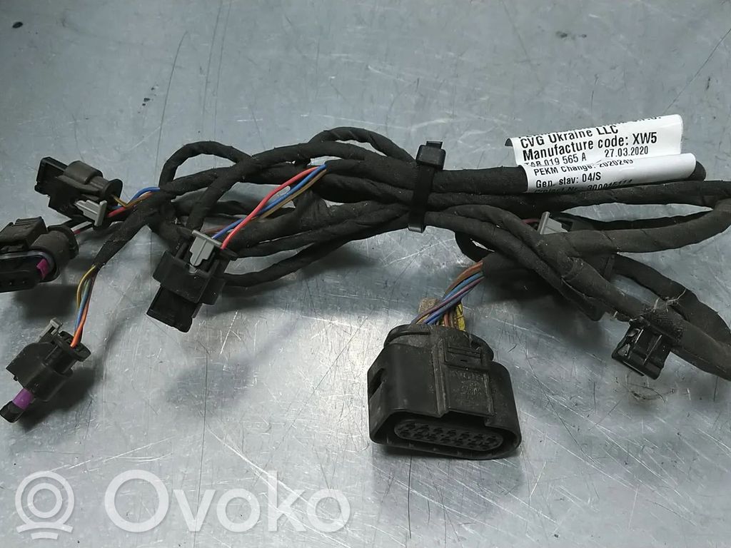Wiązka przewodów czujnika parkowania PDC   5E7971104E