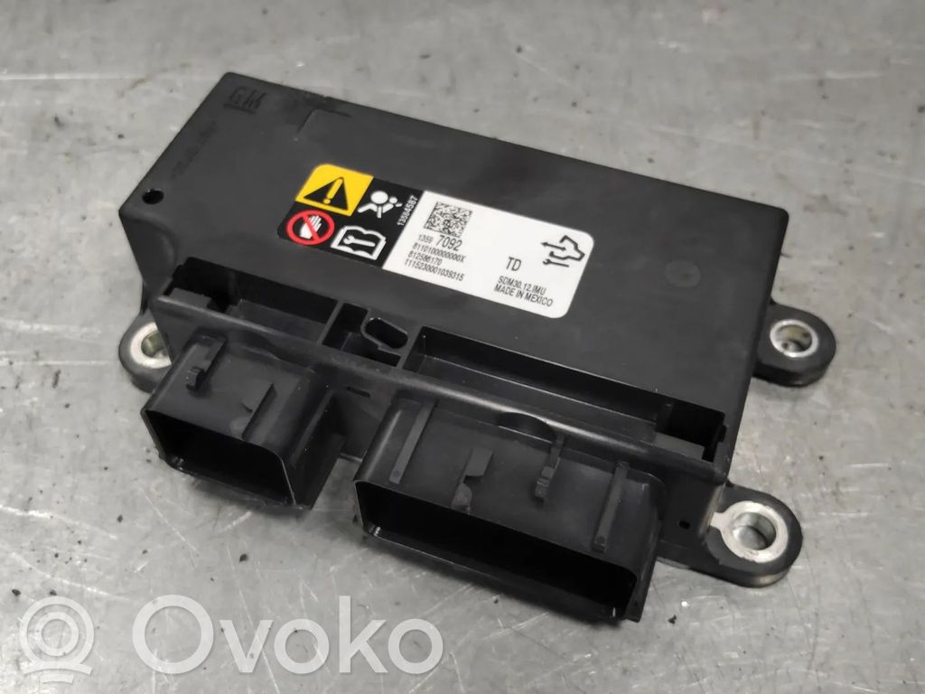 Opel Corsa E Unitate/modul de comandă airbaguri 