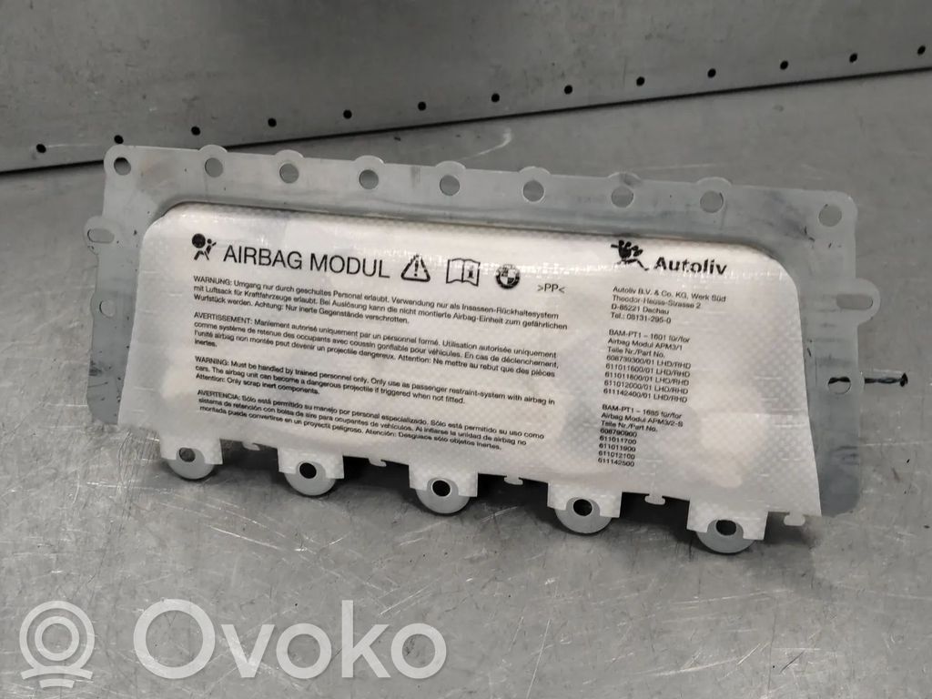 BMW 5 GT F07 Poduszka powietrzna Airbag pasażera 