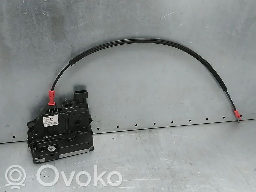 Opel Meriva B Zamek drzwi tylnych 