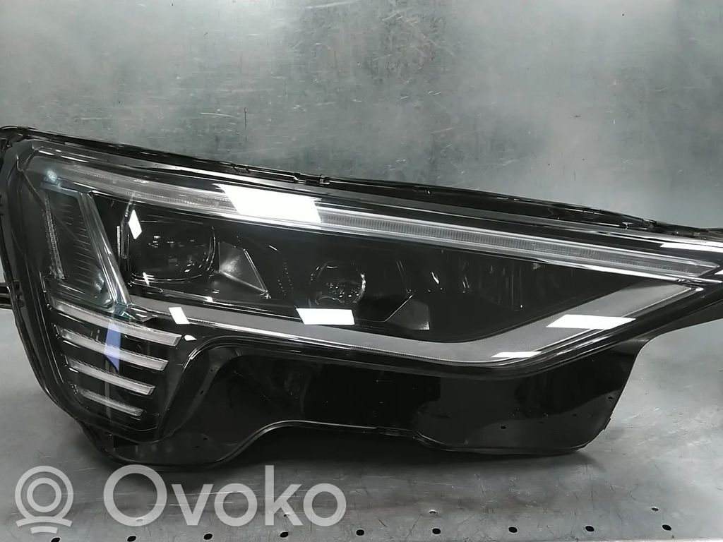 Audi e-tron Phare frontale 