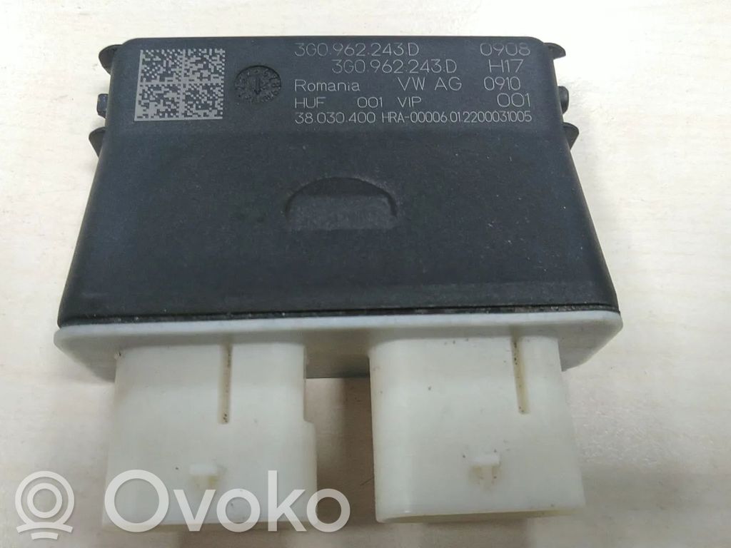 Steuergerät Heckklappe Kofferraumdeckel   3G0962243D