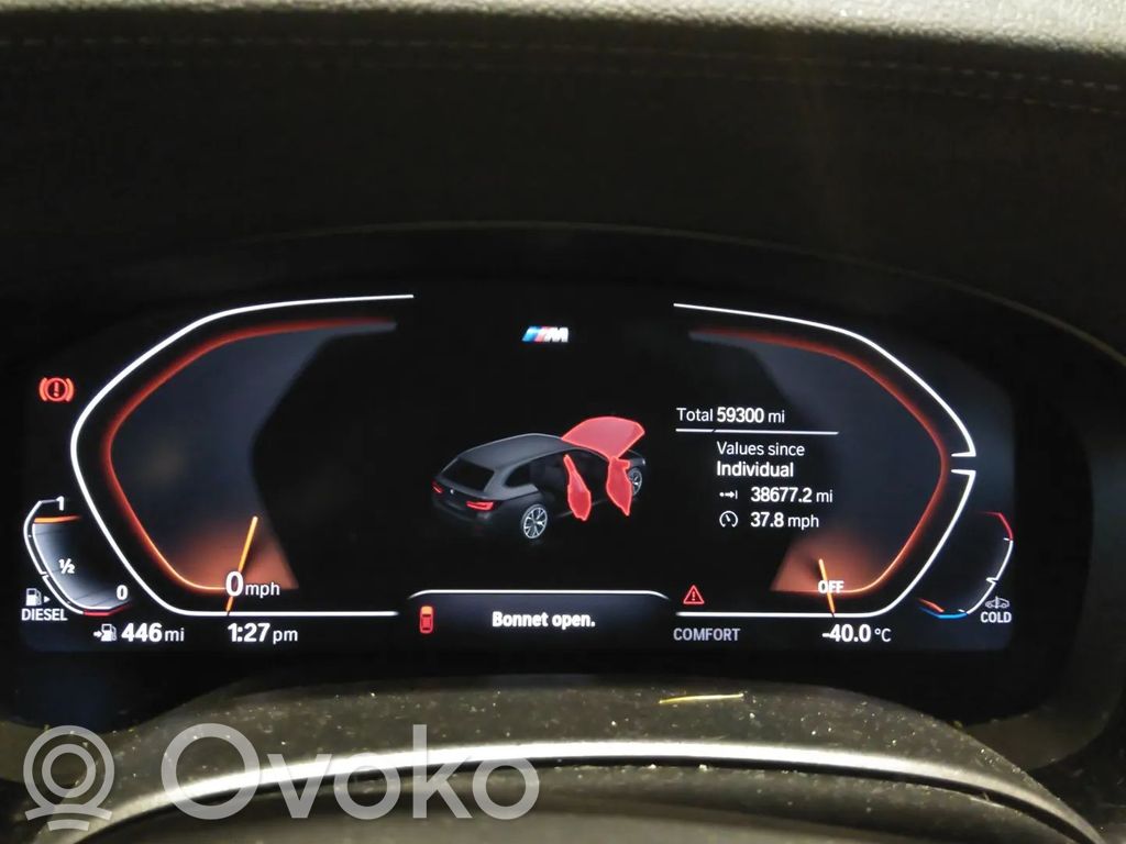 BMW 5 G30 G31 G38 Monitor / wyświetlacz / ekran 