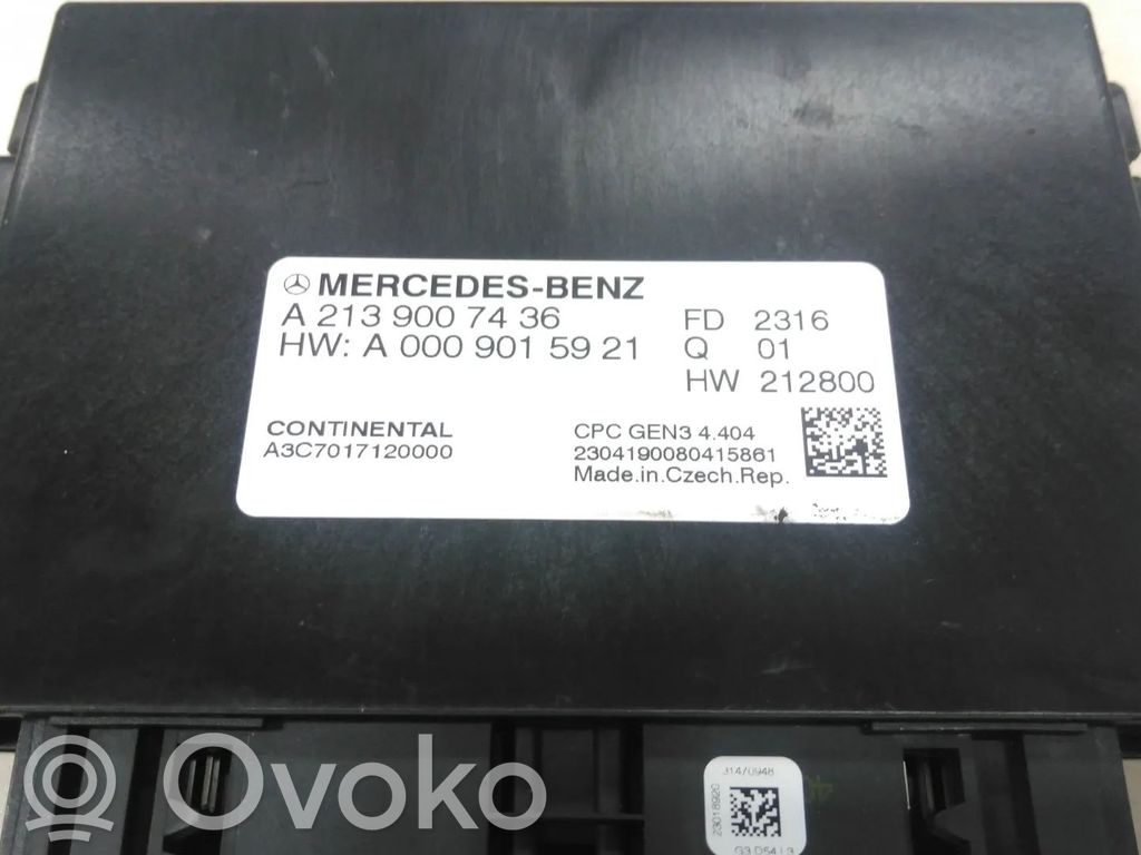 Alte unități/module de control   A2139007436,282814