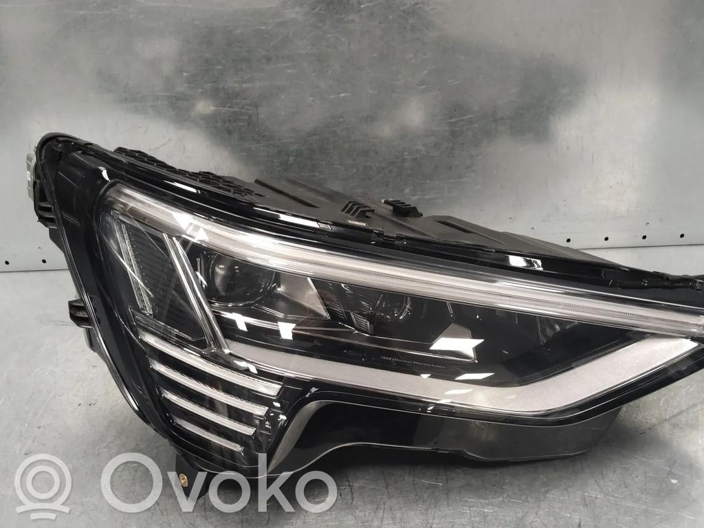Audi e-tron Phare frontale 
