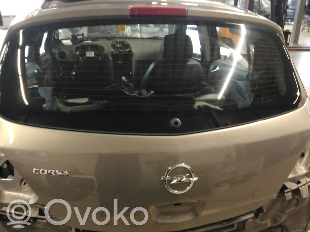 Opel Corsa D Tylna klapa bagażnika 