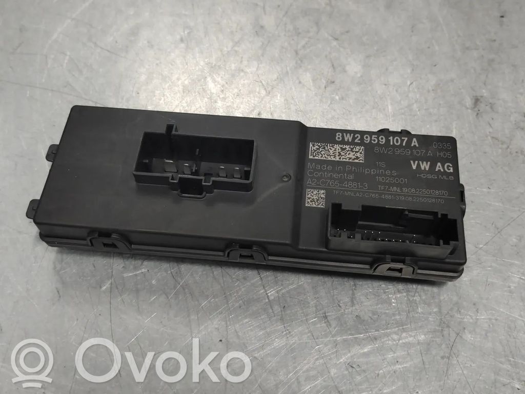 Unité de commande / module de hayon   8W2959107A