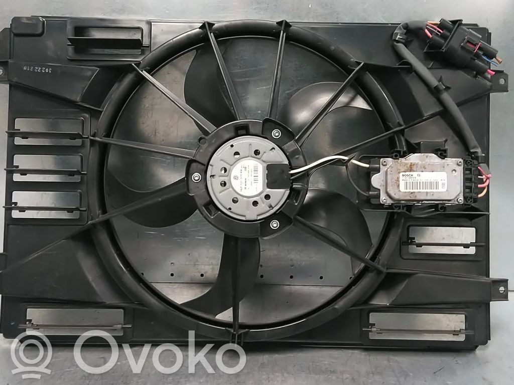 Volkswagen Golf VI Convogliatore ventilatore raffreddamento del radiatore 
