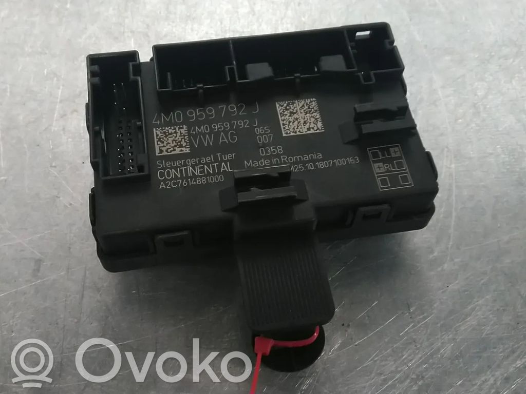 Audi e-tron Door control unit/module 