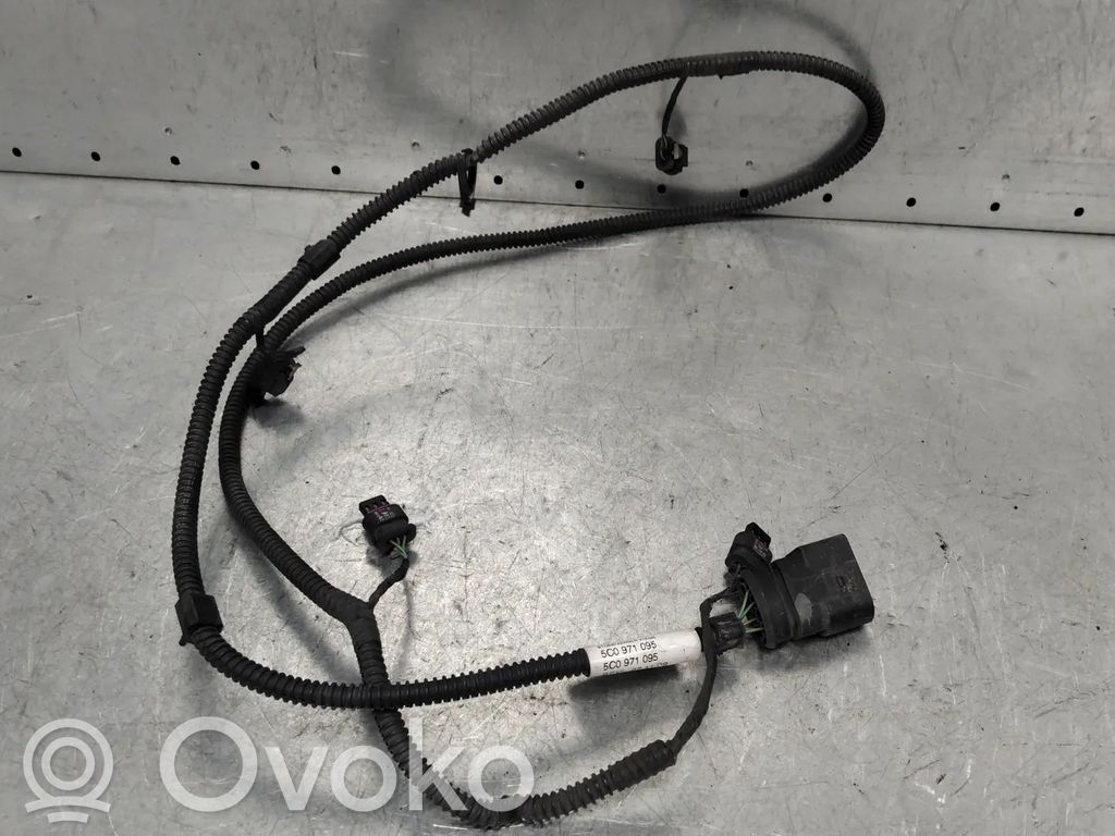 Volkswagen Jetta VI Cableado del sensor de aparcamiento (PDC) 