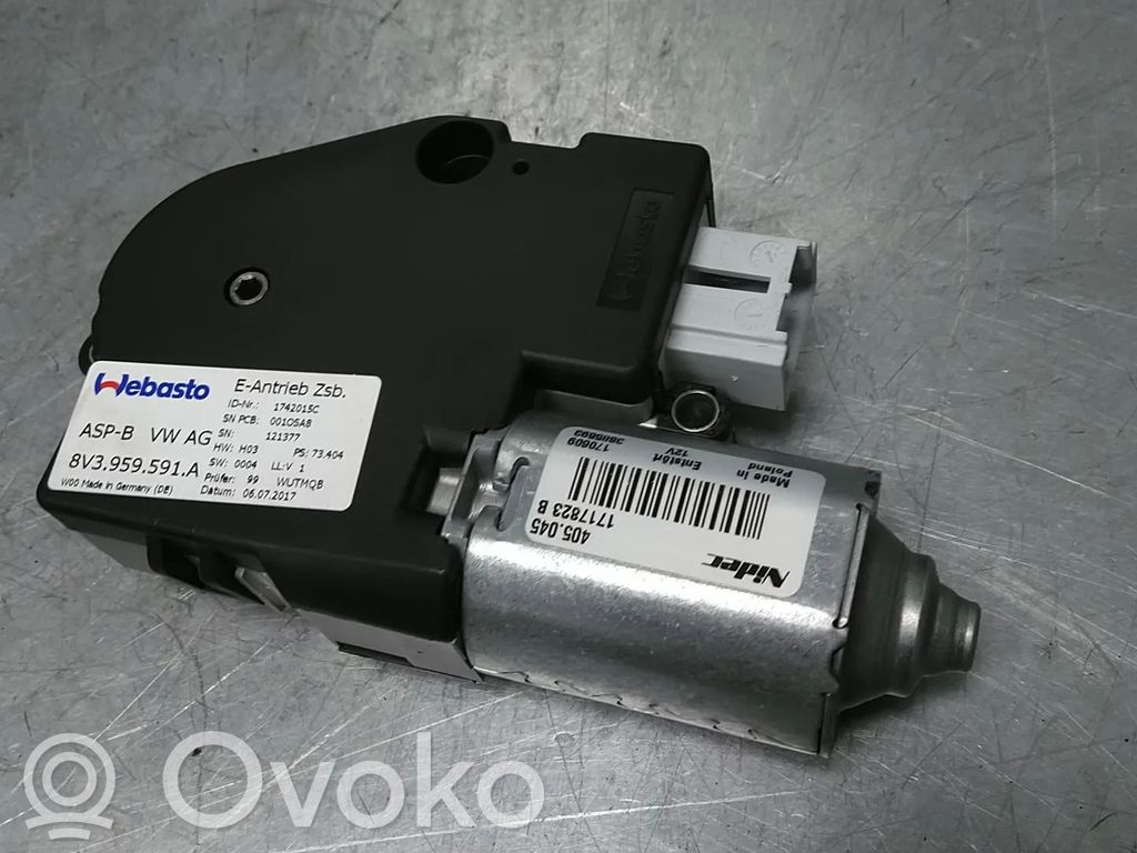 Audi A3 S3 8V Motor/activador 