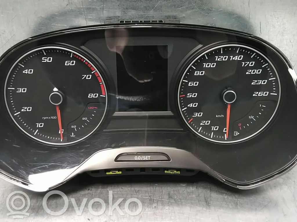 Seat Leon (5F) Vitezometru (grup de instrumente) 