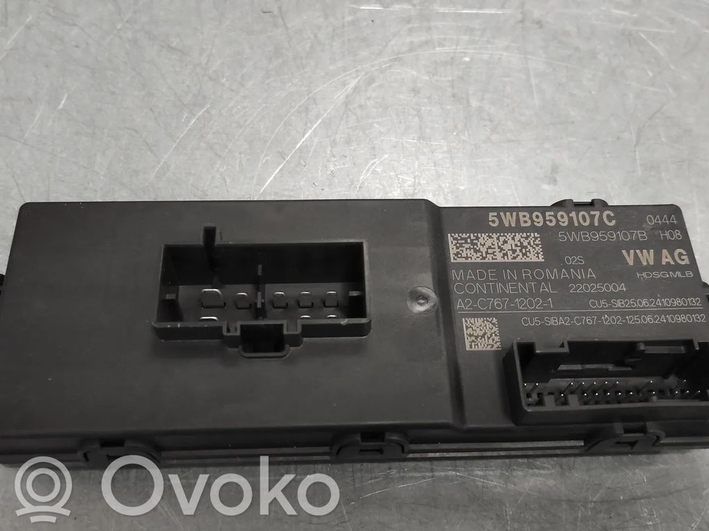 Unité de commande / module de hayon   5WB959107C
