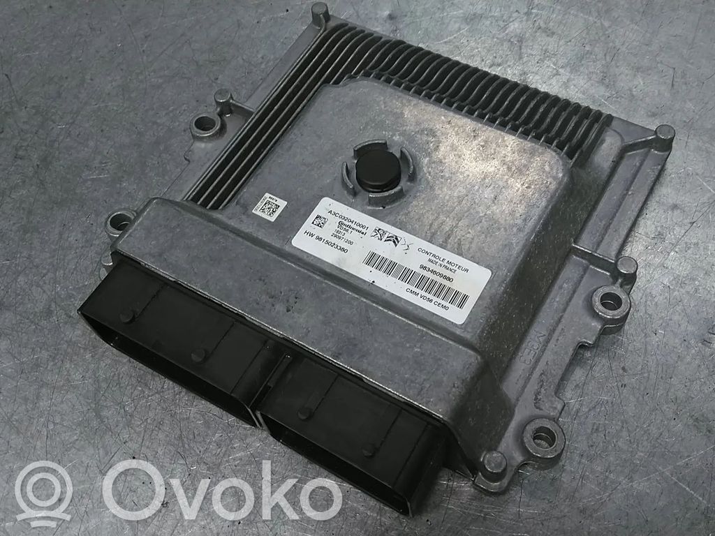 Engine control unit/module   9815023380,1634843080,1691497580,39165629,9834609880,9851418180,HN05