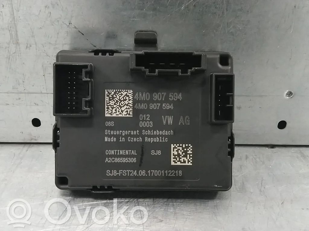 Autres unités de commande / modules   4M0907594,4K0907594AA,4M0907594G,DDWA,PAB90759400
