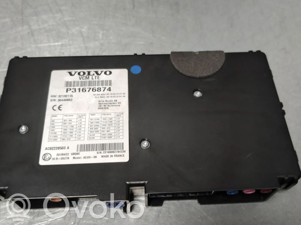 Autres unités de commande / modules   32130115,31489809,31676874,36003310,B4204T34