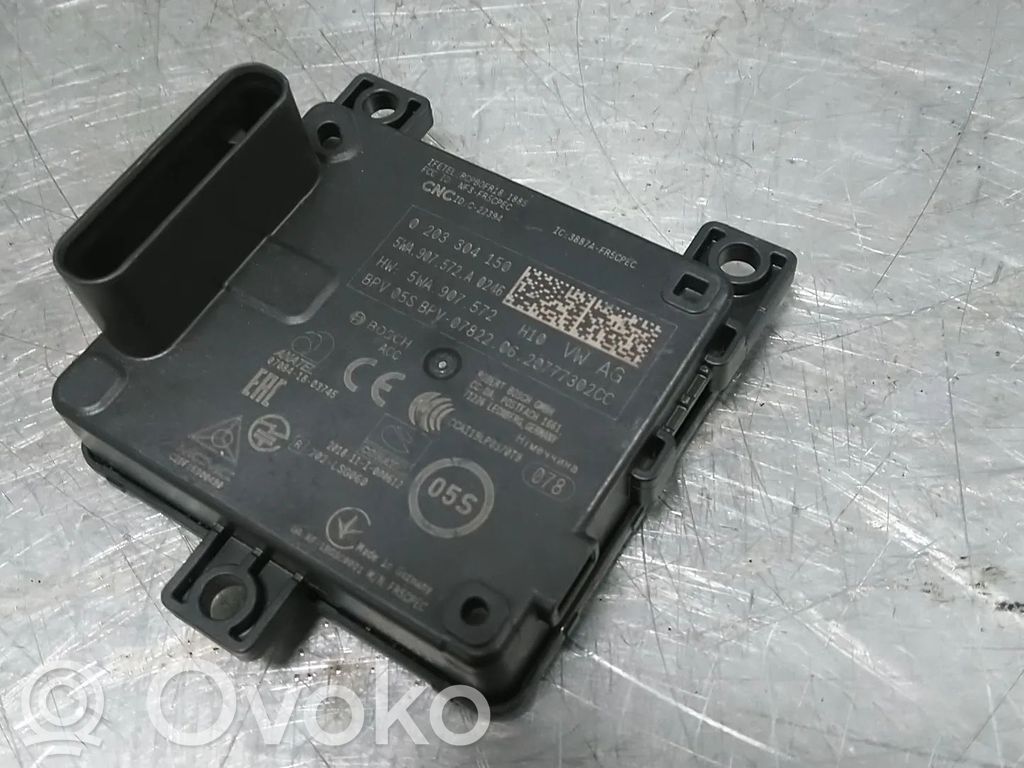 Unité de commande / module de régulateur de vitesse   5WA907572A,0203304150