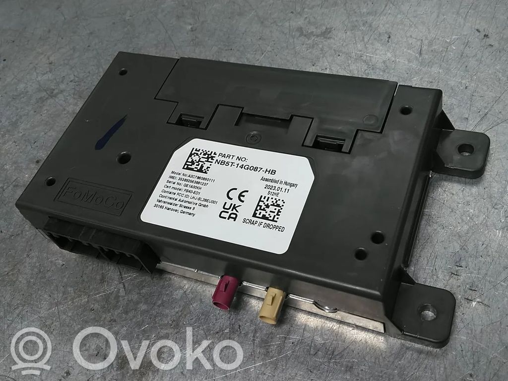 Ford Transit Custom Sterownik / Moduł sterujący telefonem 