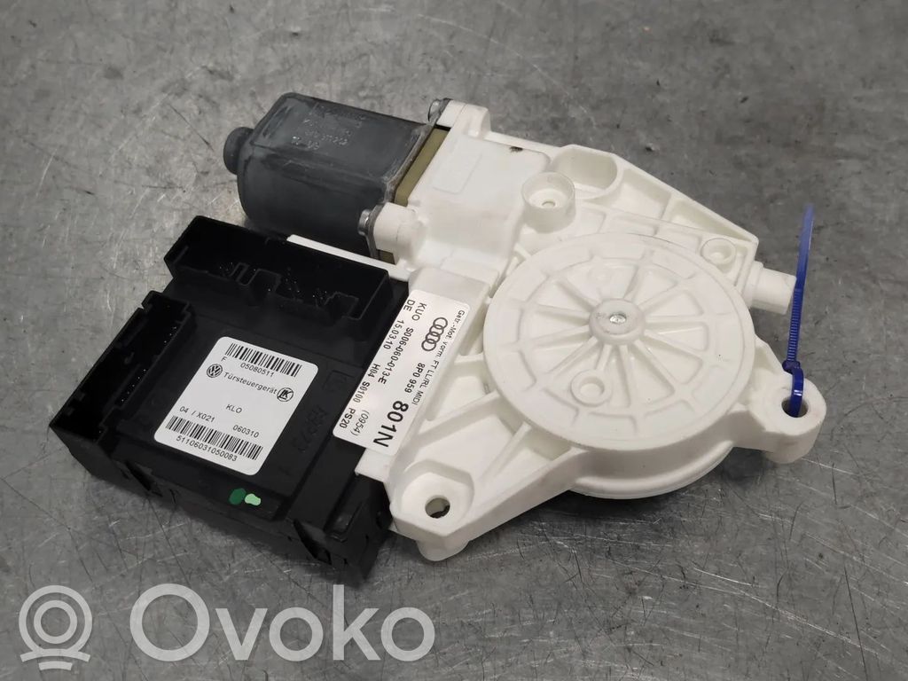 Audi A3 S3 8P Silnik regulatora szyby drzwi przednich 