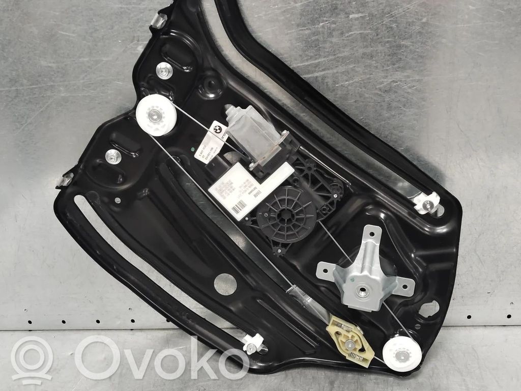 BMW 4 G22 G23 G24 G26 Mechanizm podnoszenia szyby tylnej bez silnika 
