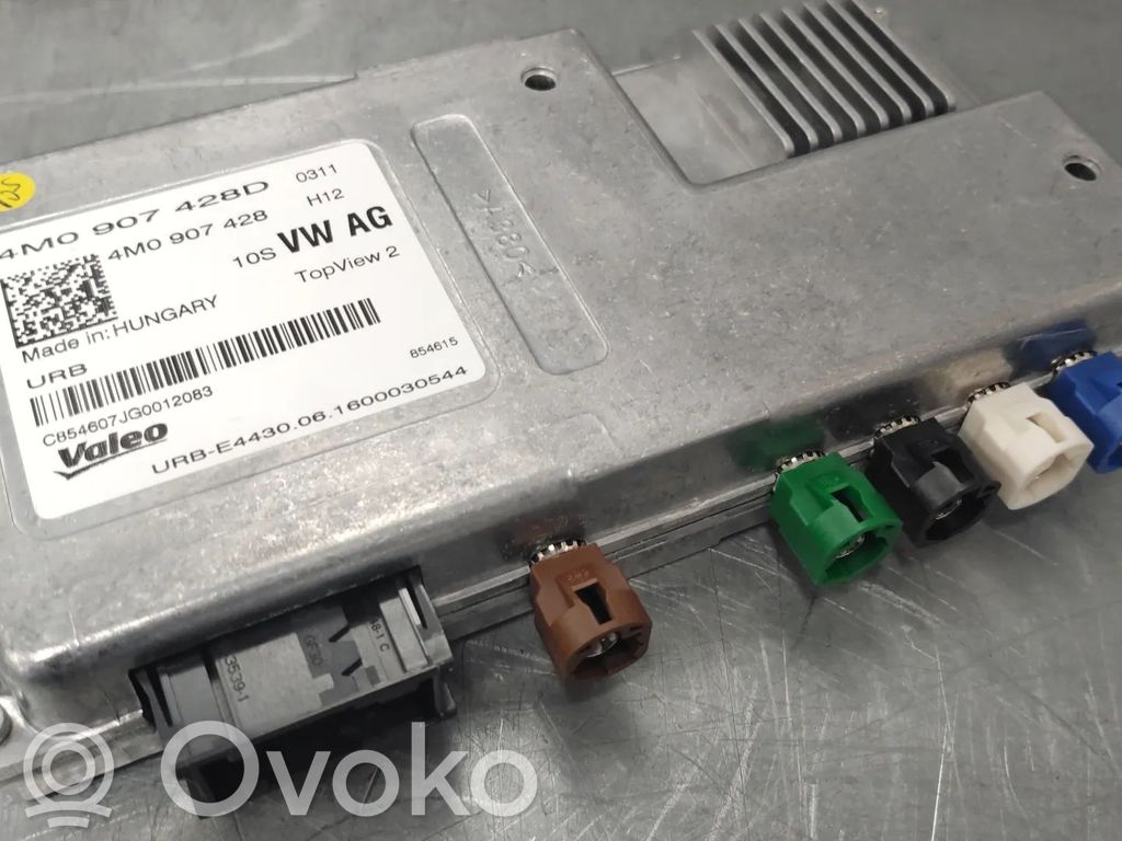 Module de contrôle caméra arrière   4M0907428D,4M0907428,4M0907428E,4M0907428F