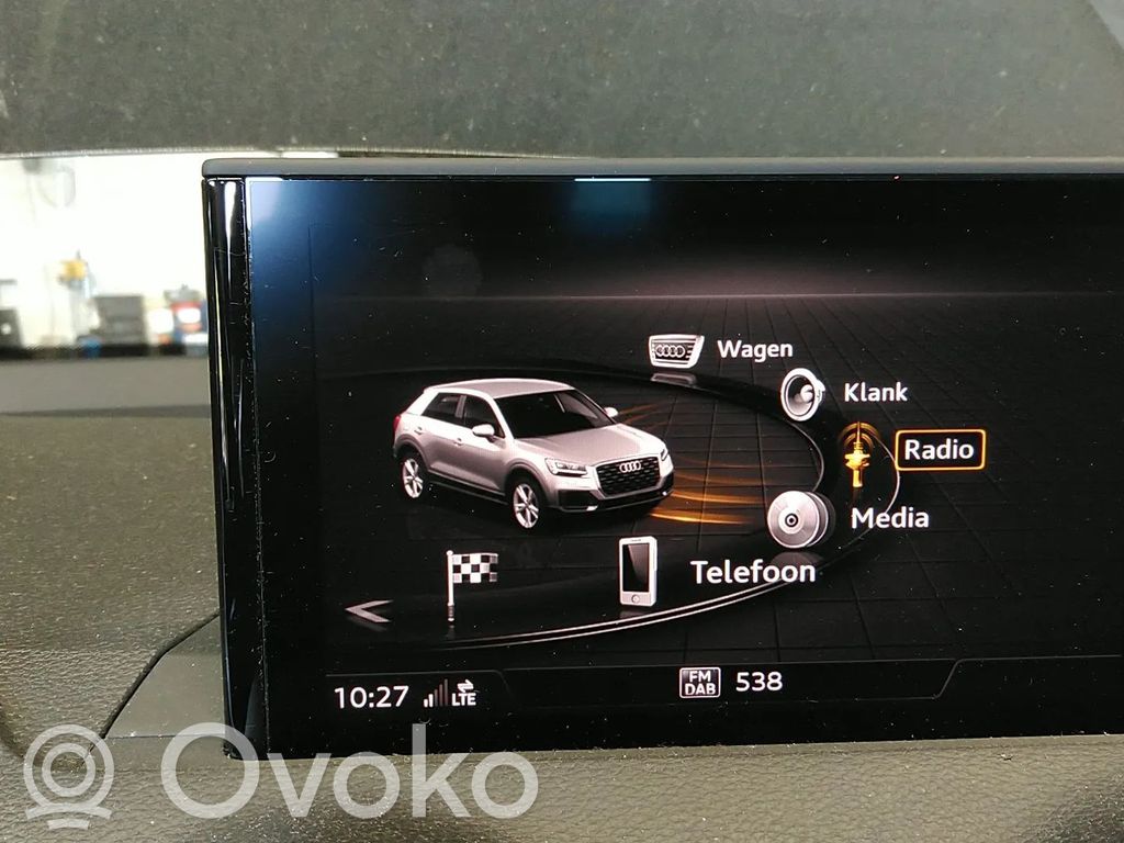 Audi Q2 - Bildschirm / Display / Anzeige 
