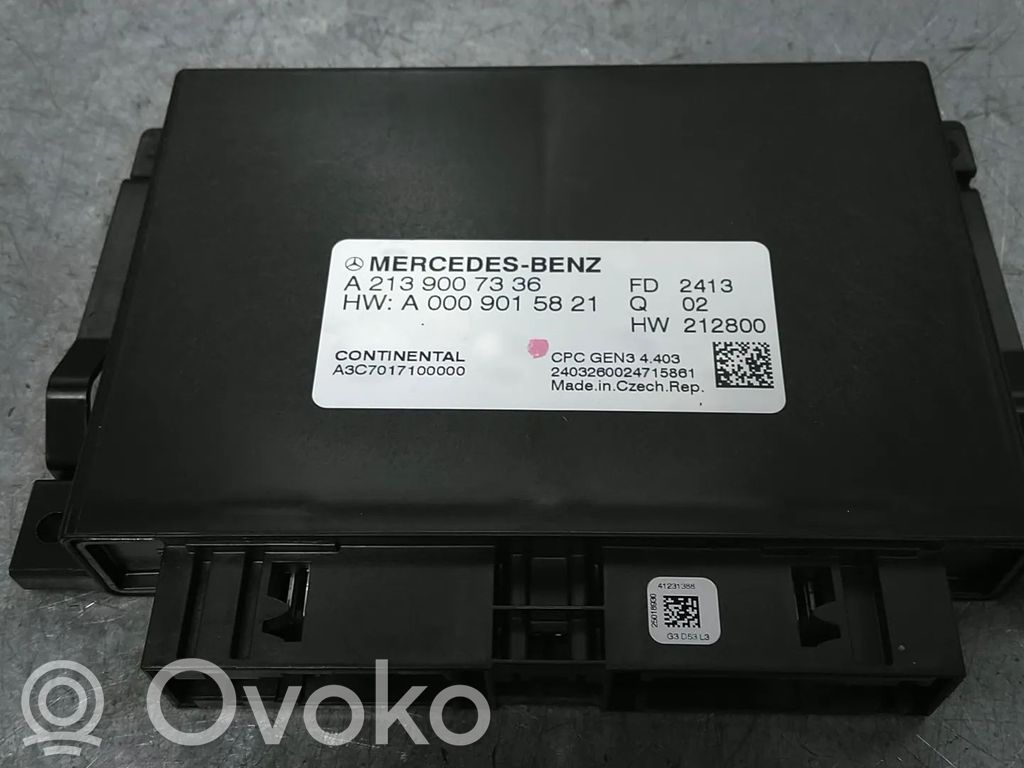 Sterownik / Moduł skrzyni biegów   A2139007336,282814,724120,A2139000040