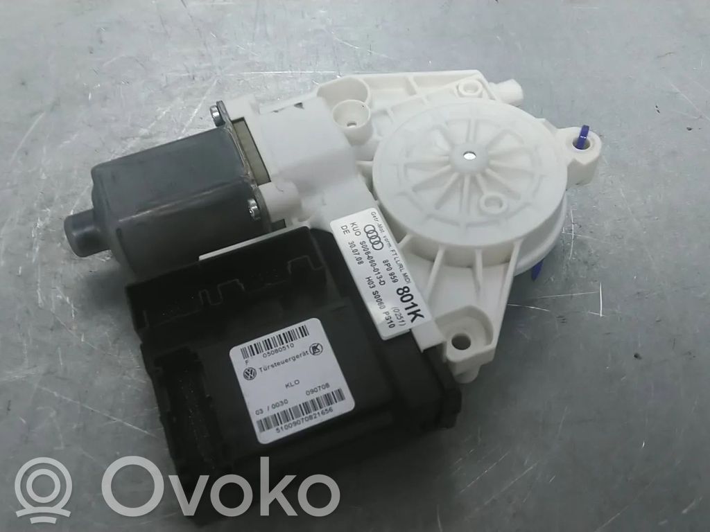 Audi A3 S3 8P Motor del regulador de la ventanilla de la puerta delantera