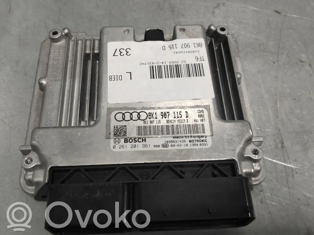 Audi A4 S4 B8 8K Dzinēja vadības bloks