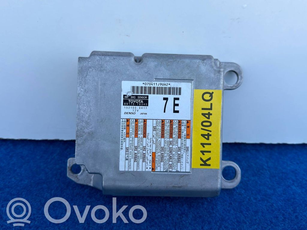 Lexus UX Airbag control unit/module 