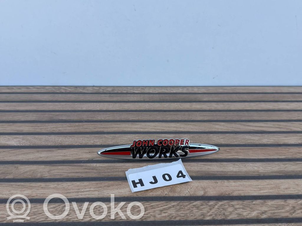 Mini One - Cooper Coupe R56 Logotipo/insignia/emblema del fabricante 