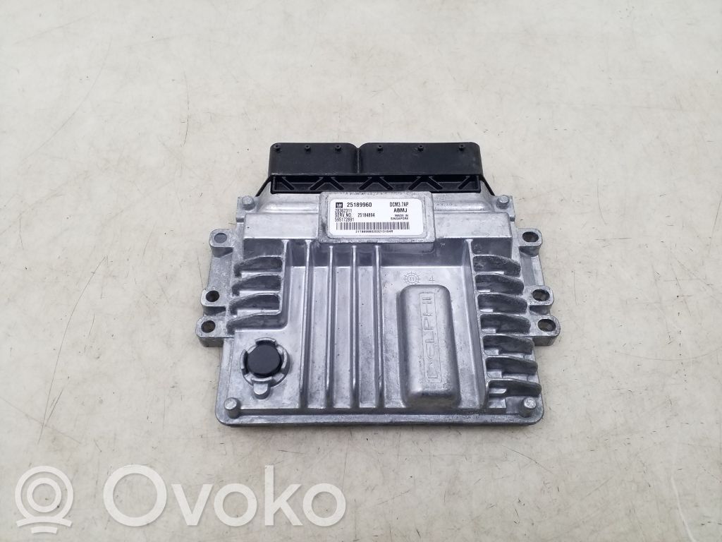 Chevrolet Cruze Engine control unit/module 