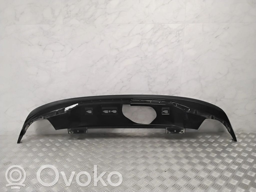Volvo V60 Moldura inferior del parachoques trasero 