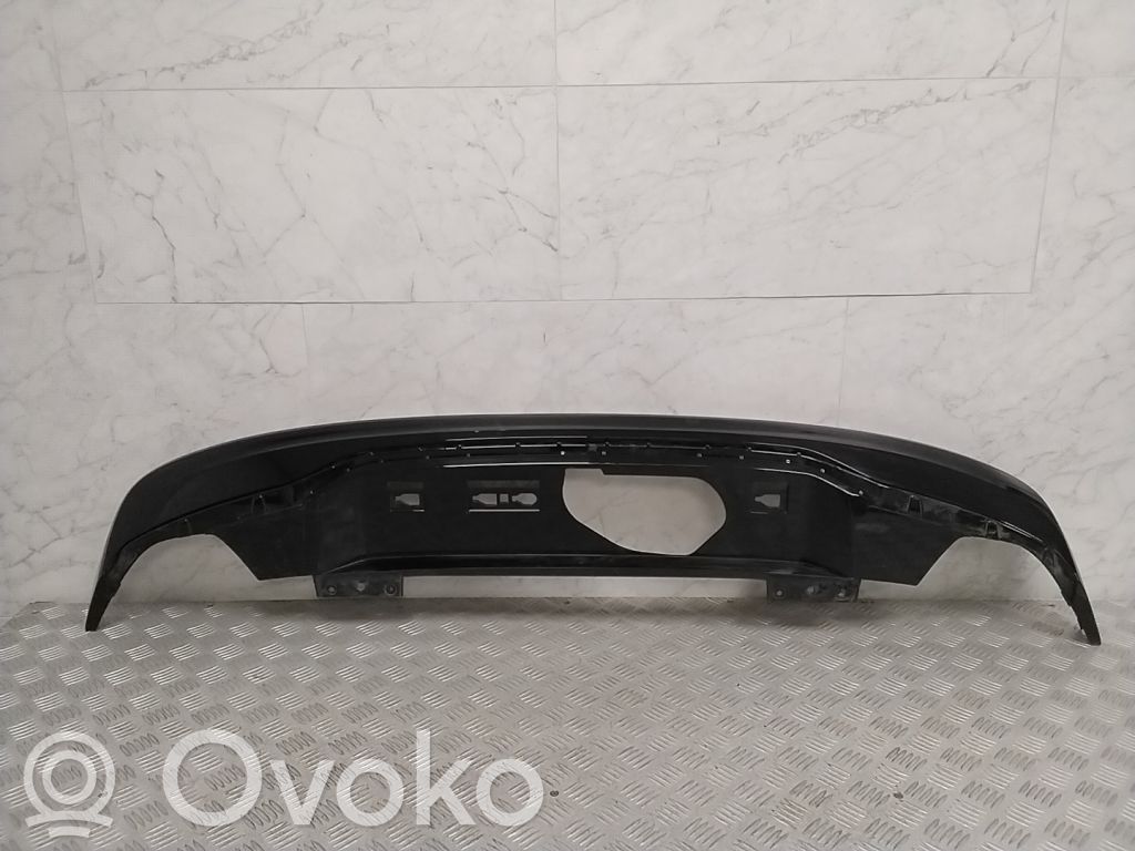 Volvo V60 Moldura inferior del parachoques trasero 
