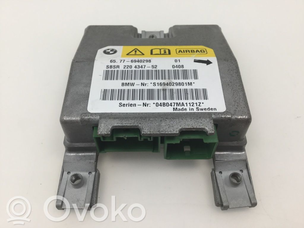BMW 5 E60 E61 Airbag control unit/module 