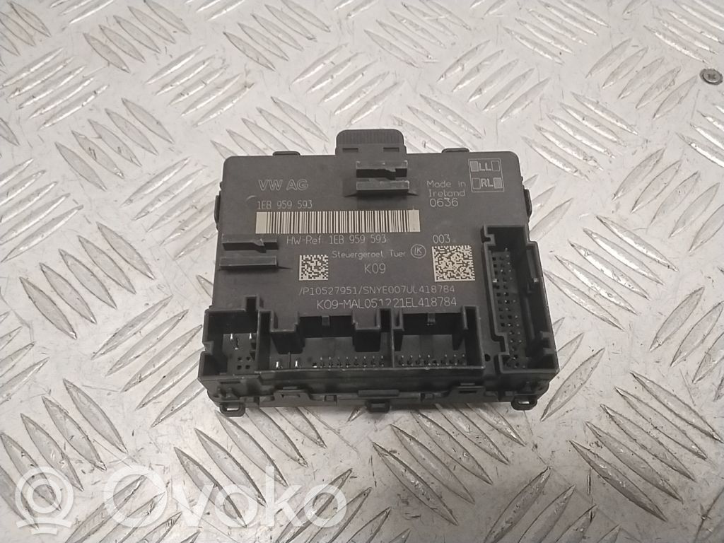 Skoda Enyaq iV Unité de commande module de porte 