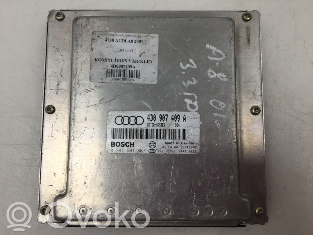 Audi A8 S8 D2 4D Engine control unit/module 