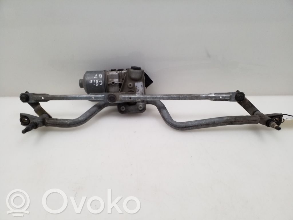 Renault Clio II Wischergestänge Wischermotor vorne 