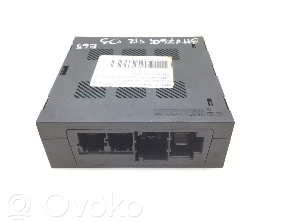 BMW 7 E65 E66 Other control units/modules 