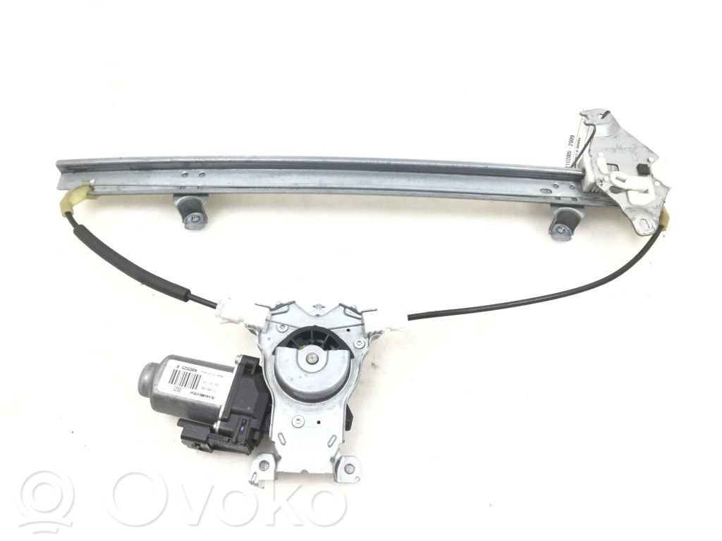 Front door window regulator with motor