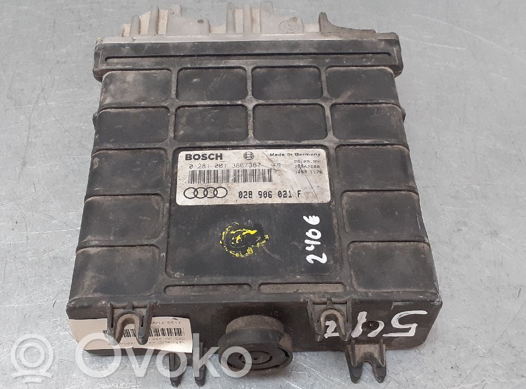 Audi A4 S4 B5 8D Unitate/modul de control motor 