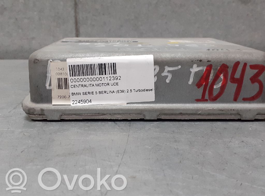 BMW 5 E39 Variklio valdymo blokas 