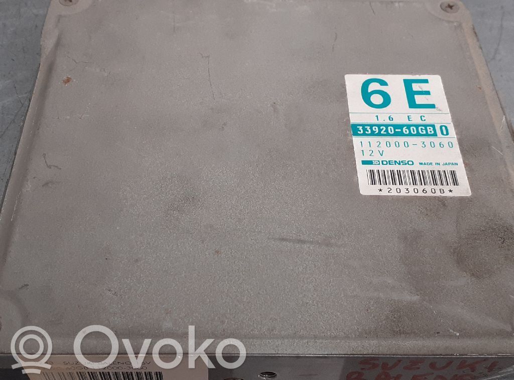 Suzuki Baleno EG Unidad de control/módulo del motor
