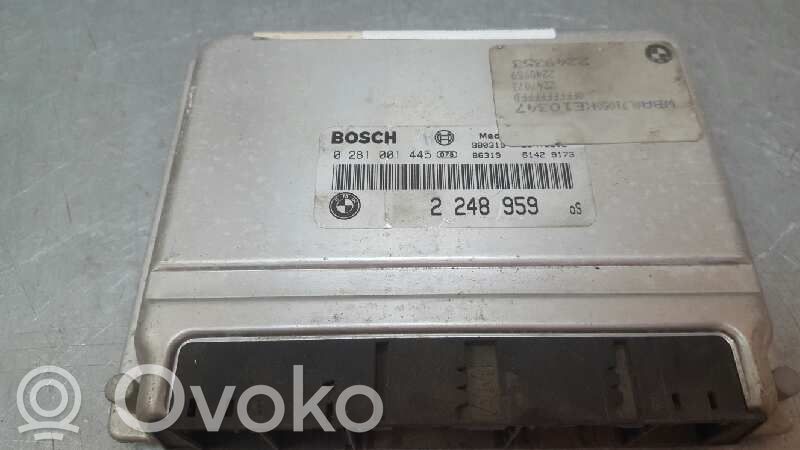 BMW 3 E46 Unitate/modul de control motor 
