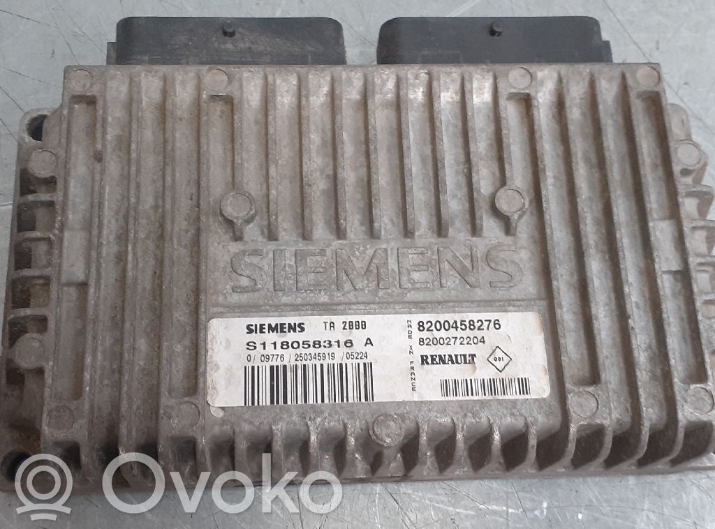 Unidad de control/módulo del motor   8200458276